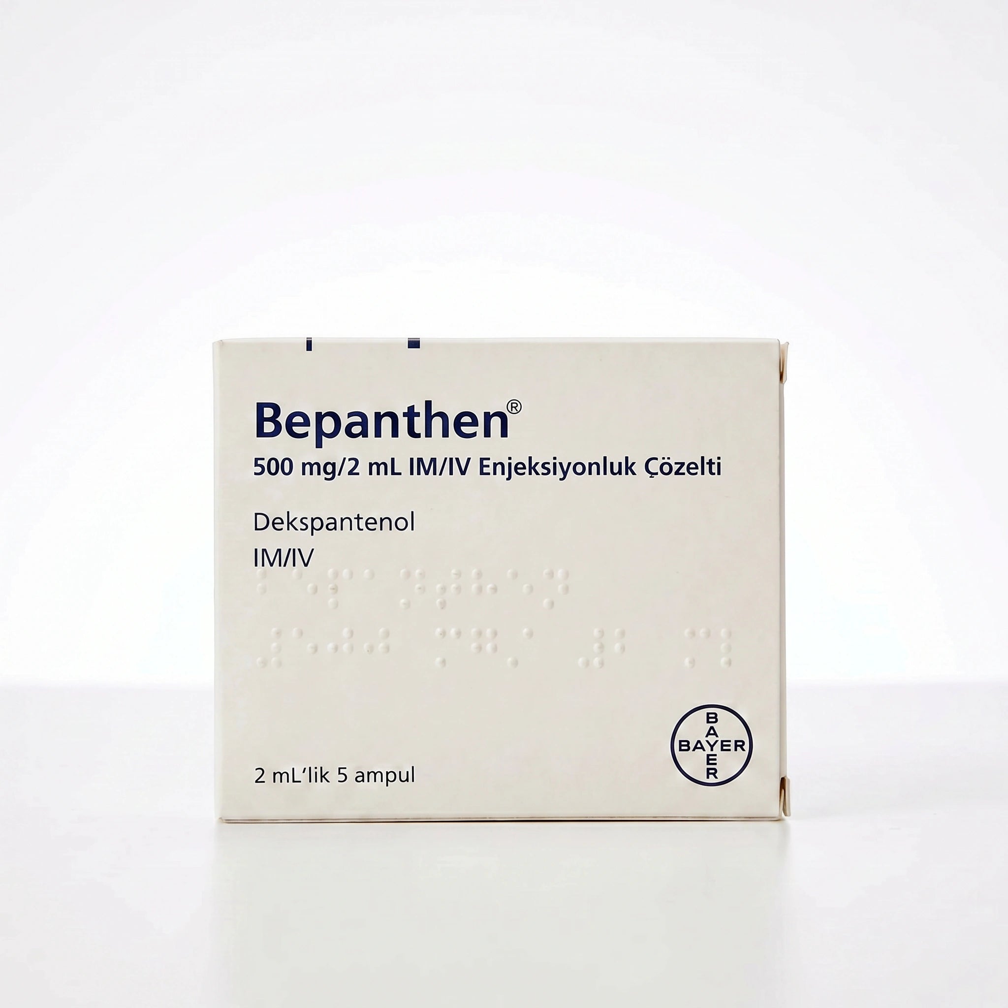 Bepanthen Vitamin B5 Injectable Solution 500mg/2ml